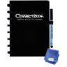 Notitieboek correctbook a5 lijn 40blz ink black