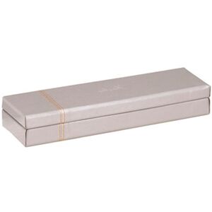 Rhodiarama pencil box 21x5,5x3cm Silver