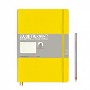 Leuchtturm1917 B5 Softcover Lemon Dotted Notebook