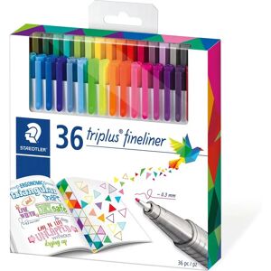 Staedtler Triplus Fineliner Box of 36