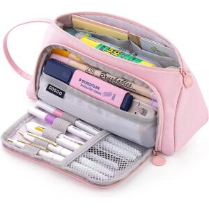YJSTY 1PCS Multi Functional Stationery Box Slot Stationery Storage Bags  Creative Teen Student Adult Large Capacity Pencil Case