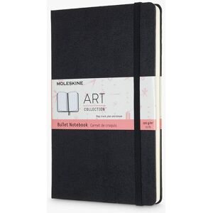 Moleskine Large Art Bullet Notebook, Black - Black - Unisex