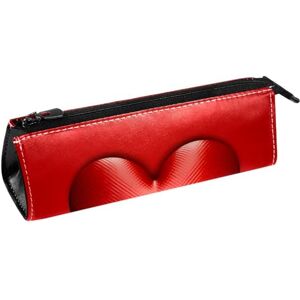 S5bx9uildadg VTGHDEEQ Aesthetic Pencil Case,Pencil Bag,Big Red Style Heart,Pencil Box