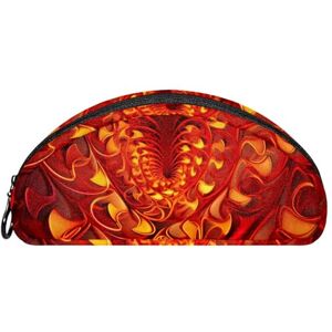 E0vv3zbgscff VTGHDEEQ Aesthetic Pencil Case,Pencil Bag,Abstract Red Pattern Love,Pencil Box