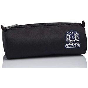 Invicta Pencil case - SOLID RECYCLED § Pen Bag, Box for Stationery, Pen Pouch, Perfect for School Supplies, for Teen, Girls&Boys, Italian Design, black