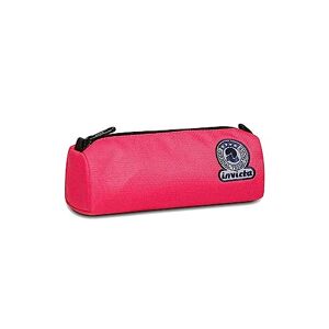 Invicta School Pen Holder Logo - GRS, Pink, Girls and Girls - School Pencil Case, Pink, DIMENSIONI: 21,5X7X6 cm, School