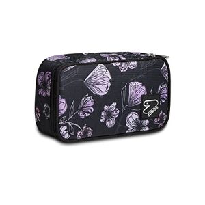 Seven Pencil case - HIBIS LILAC Pen Bag, Box for Stationery, Pen Pouch, Perfect for School Supplies, for Teen, Girls&Boys, Italian Design, lilac