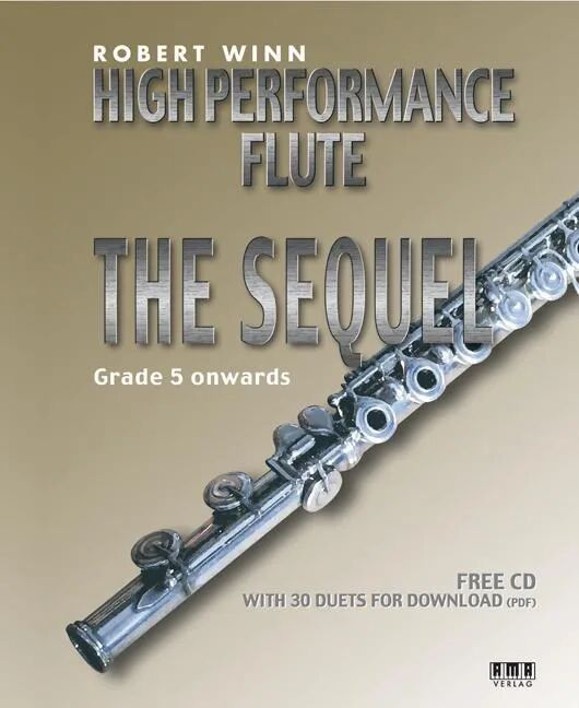 AMA-Verlag High Performance Flute - The Sequel, for flut and piano, w. Audio-CD