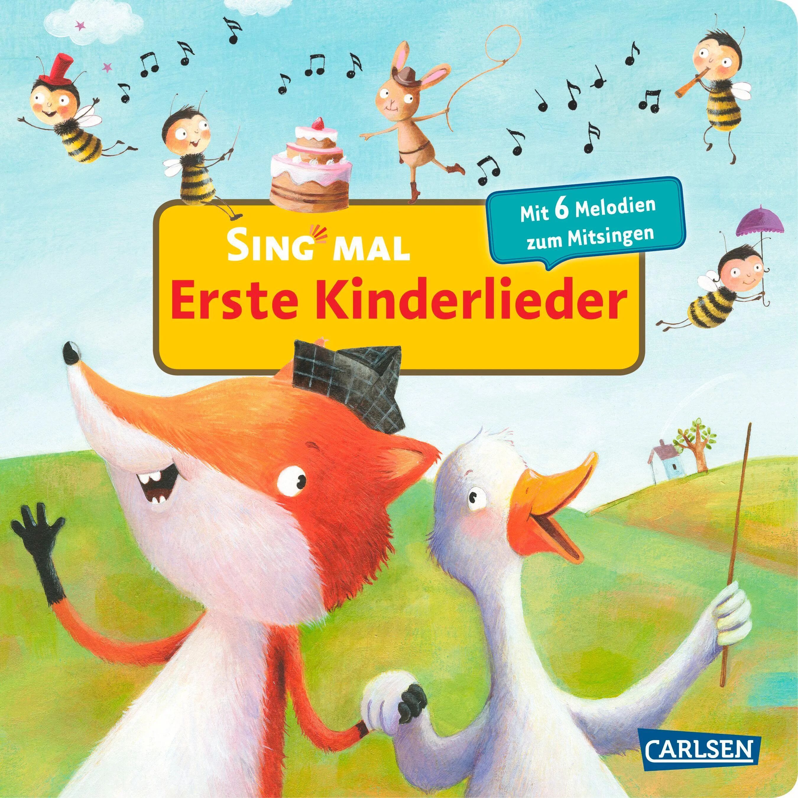 Carlsen Sing mal (Soundbuch):  Erste Kinderlieder