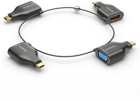 PureLink Adapter Ring Klein - 4x USB-C