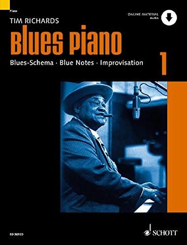 Tim Richards - Blues Piano: Blues-Schema - Blue Notes - Improvisation. Band 1. Klavier. Ausgabe mit Online-Audiodatei. (Modern Piano Styles) - Preis vom 23.02.2022 05:58:24 h