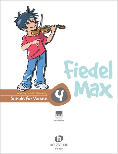 The title should be: Fiedel Max - Schule für Violine, Band 4 inklusivec Audio-Download.