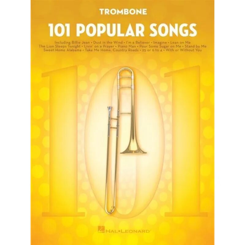 Hal Leonard 101 Popular Songs -For Trombone-