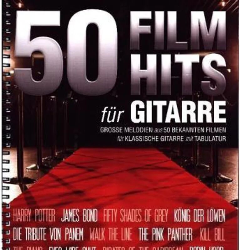 Bosworth Musikverlag 50 Filmhits für Gitarre