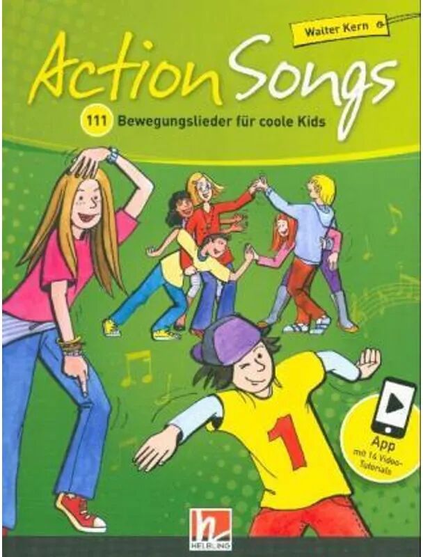 Helbling Verlag Action Songs, mit App-Download