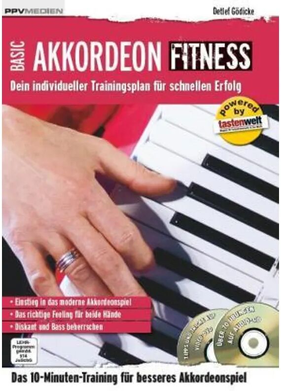 PPV Medien Akkordeon Fitness, m. 1 Audio-CD, m. 1 DVD