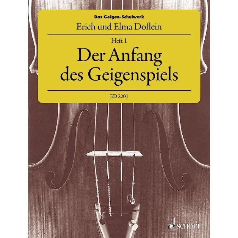 Schott Music Das Geigen-Schulwerk