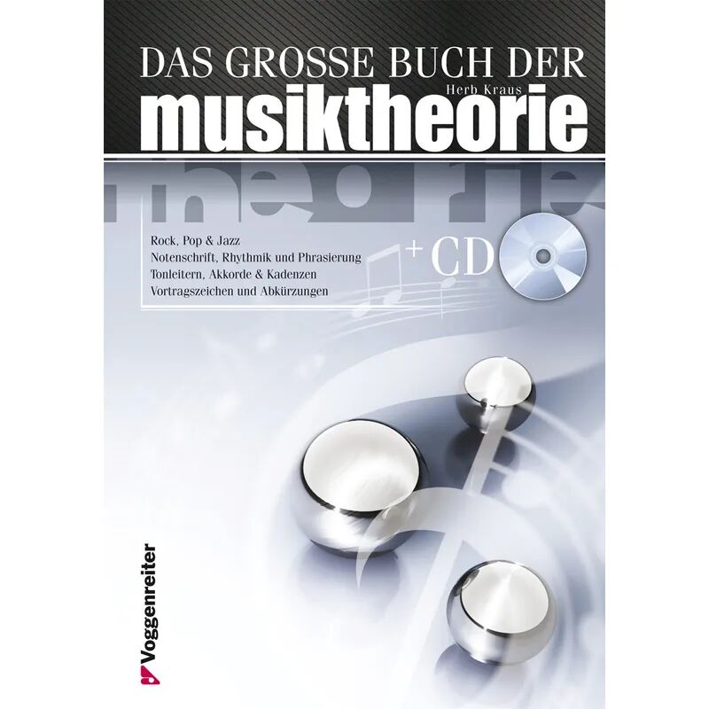 Voggenreiter Das grosse Buch der Musiktheorie, m. Audio-CD