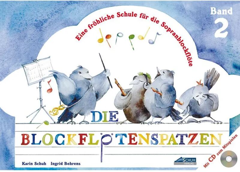 Schuh Der Blockflötenspatz, m. Audio-CD