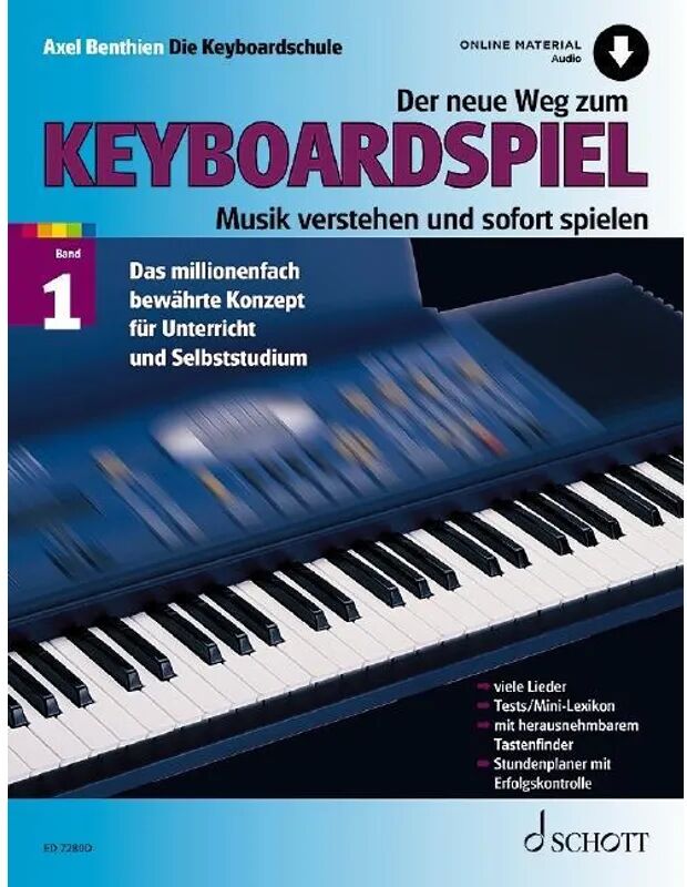 Schott Music Der neue Weg zum Keyboardspiel, m. Online-Audiodatei