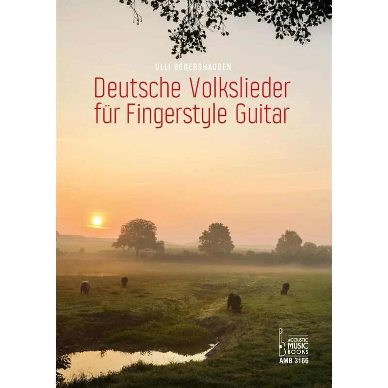 Acoustic Music Books Deutsche Volkslieder für Fingerstyle Guitar