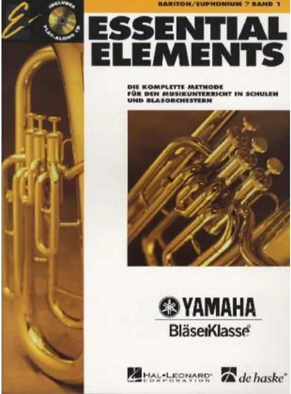 Hal Leonard Essential Elements, für Bariton/Euphonium, m. Audio-CD