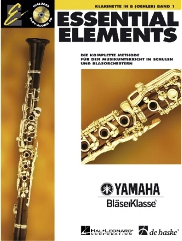 Hal Leonard Essential Elements, für Klarinette in B (Oehler), m. Audio-CD