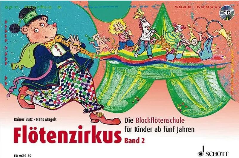 Klett Flötenzirkus, m. Audio-CD