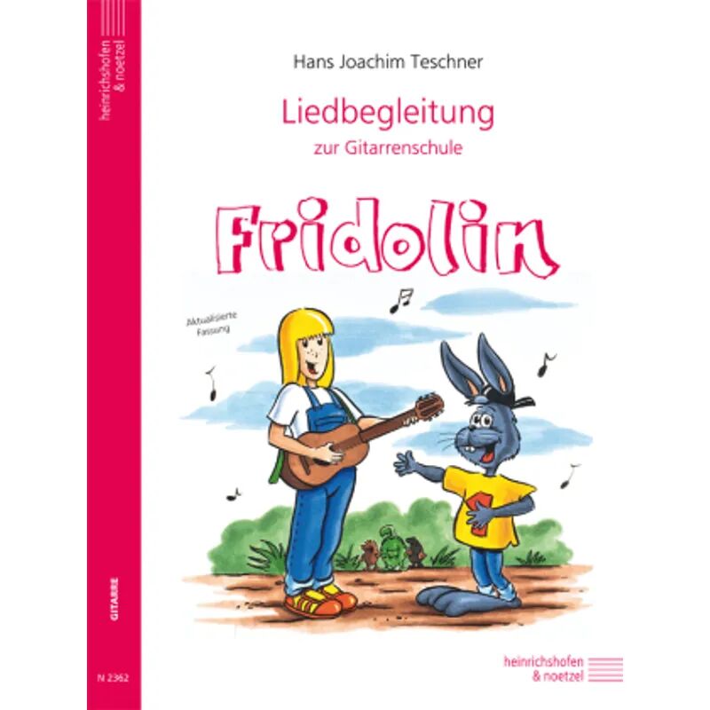 Heinrichshofen Fridolin / Liedbegleitung zur Gitarrenschule