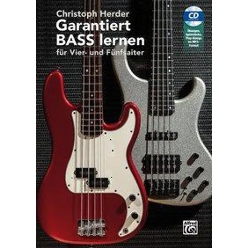 Alfred Music Publishing Garantiert Bass lernen, m. 1 MP3-CD