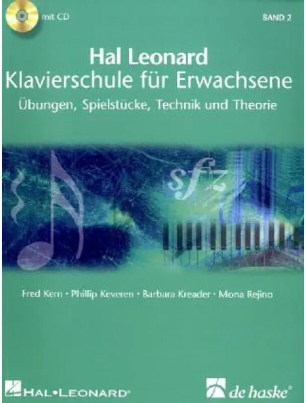 Hal Leonard Klavierschule für Erwachsene, m. 2 Audio-CDs