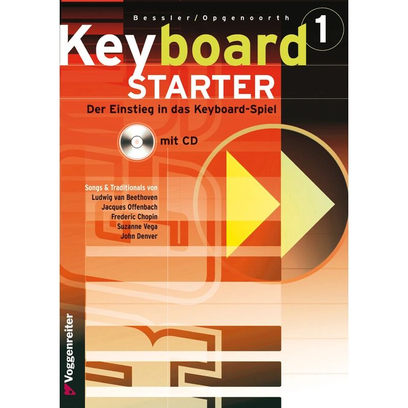 Voggenreiter Keyboard-Starter, m. Audio-CD