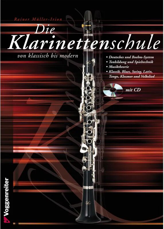 Voggenreiter Klarinettenschule, m. Audio-CD