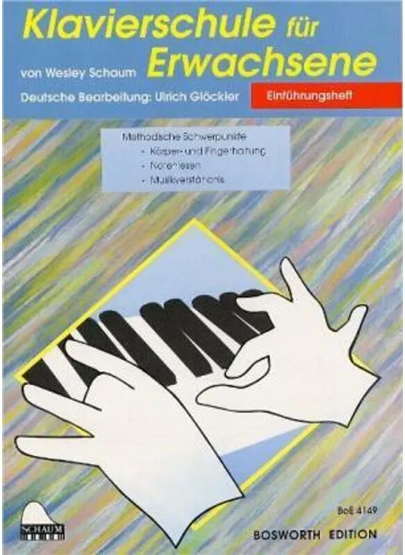 Bosworth Musikverlag Klavierschule für Erwachsene