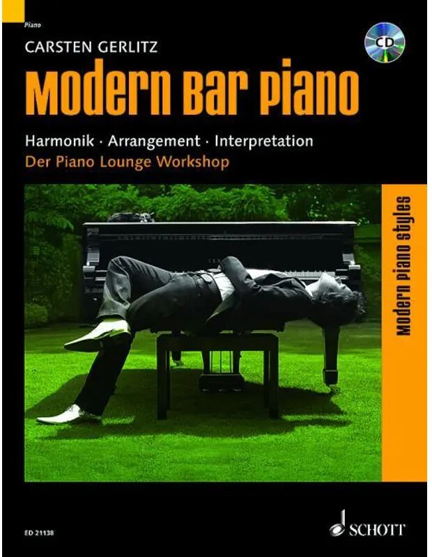 Schott Music, Mainz Modern Bar Piano, Klavier, m. Audio-CD