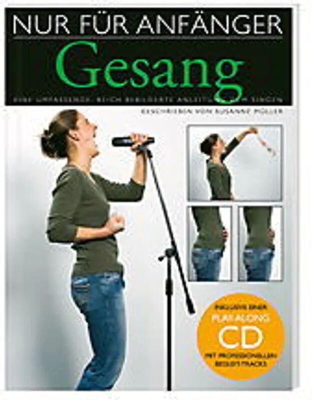 Bosworth Musikverlag Nur für Anfänger, Gesang, m. Audio-CD