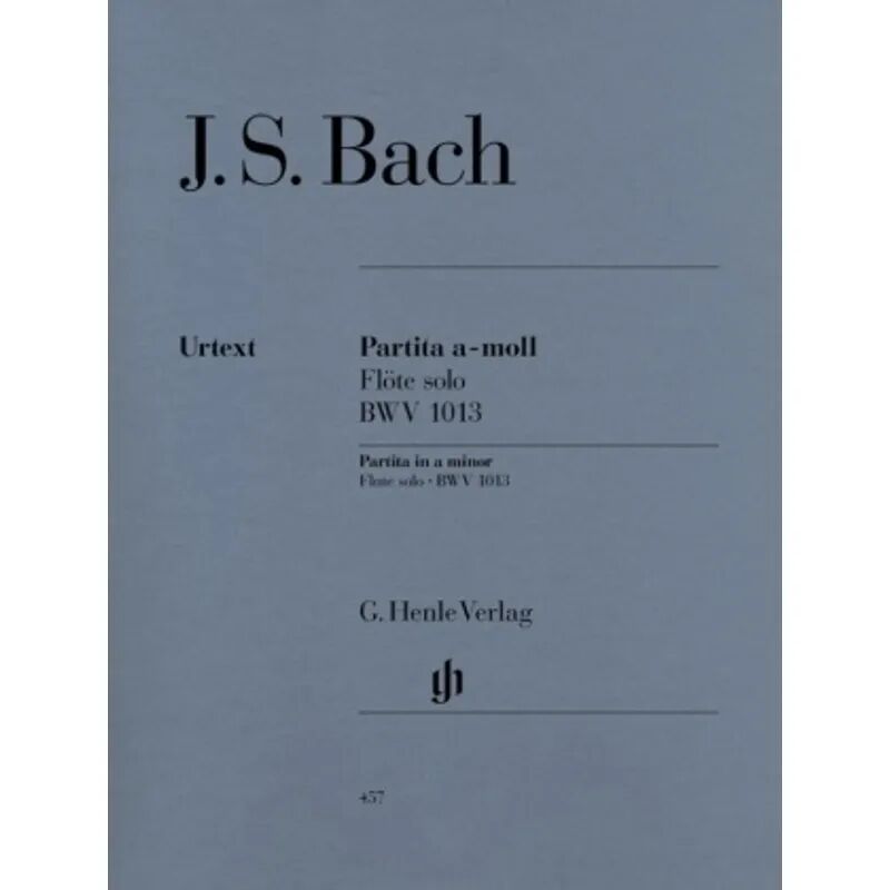 Henle Partita a-Moll für Flöte solo BWV 1013