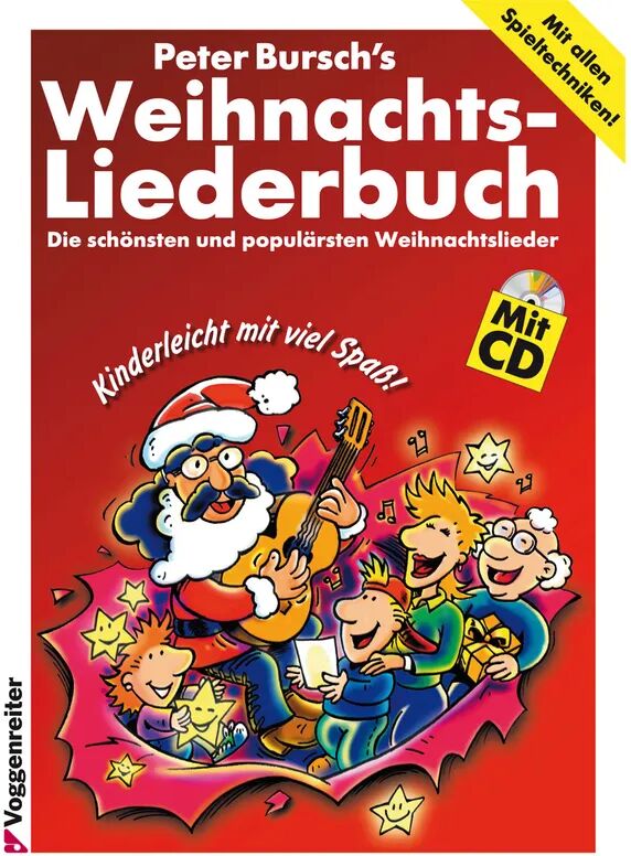 Voggenreiter Peter Bursch's Weihnachtsliederbuch, m. 1 Audio-CD