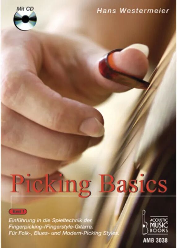 Acoustic Music Books Picking Basics, m. 1 Audio-CD