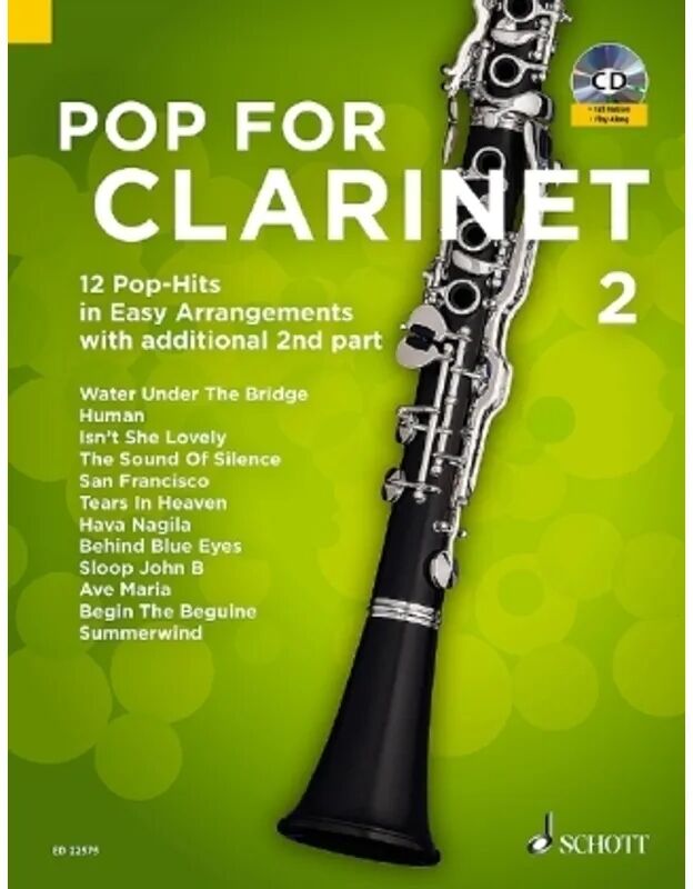 Schott Music, Mainz Pop For Clarinet 2