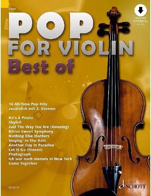 Schott Music, Mainz Pop for Violin - Best of