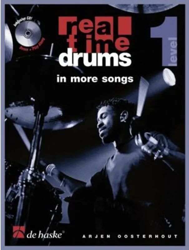 Hal Leonard Real Time Drums in More Songs, m. Audio-CD