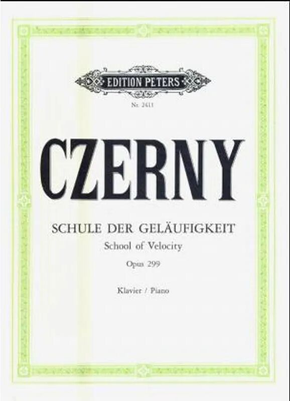 Edition Peters Schule der Geläufigkeit op.299 für Klavier