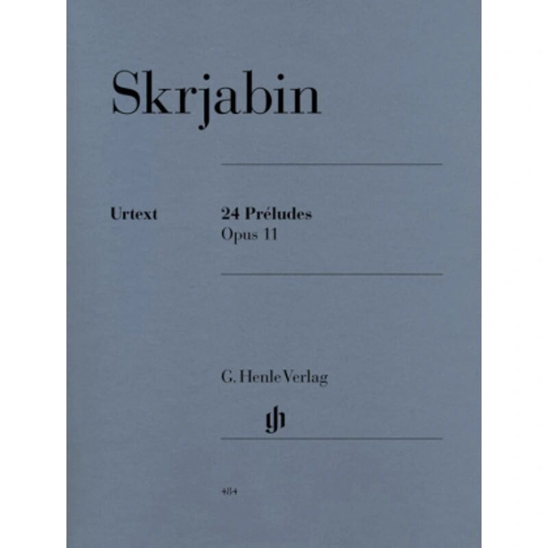 Henle Skrjabin, Alexander - 24 Préludes op. 11