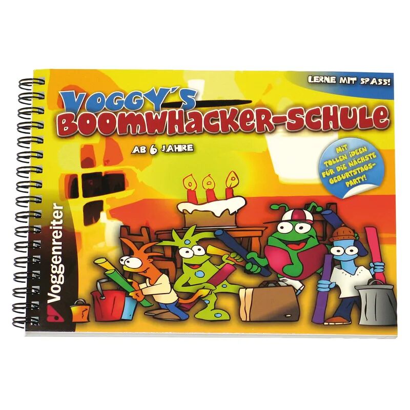 Voggenreiter Voggy's Boomwhacker-Schule, m. Audio-CD