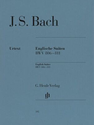 Henle Verlag Bach Englische Suiten