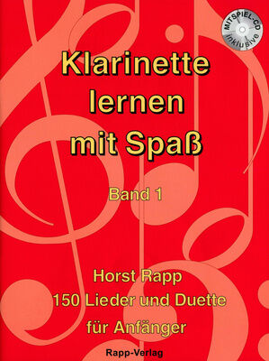 Horst Rapp Verlag Klarinette lernen mit Spaß