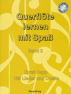 Horst Rapp Verlag Querflöte Lernen mit Spaß 2