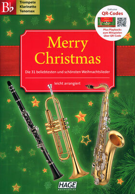 Hage Musikverlag Merry Christmas (Bb-Instr.)