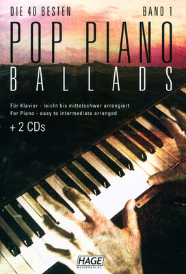 Hage Musikverlag Pop Piano Ballads